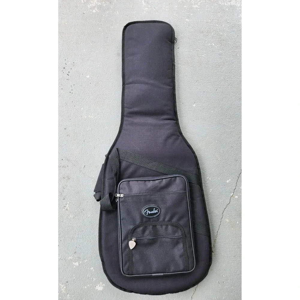 Fender Deluxe Gig Bag Stratocaster/Telecaster Electric Guitar Soft Travel Case